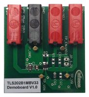 INFINEON DEMOBOARDTLS202B1TOBO1 演示板，TLS202B1MBV33，3.3V/0.15A 输出，低压差线性稳压器