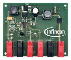 INFINEON DEMOBRDTLE63893GV50TOBO1 评估板, TLE6389-3G V50, 电源管理, 降压转换器