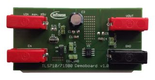INFINEON TLS710B0EJV50BOARDTOBO1 演示板,TLS710B0EJV50,5V/0.1A 输出,低压差线性稳压器
