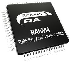 RENESAS R7FA6M4AF3CFM#AA0 ARM MCU, RA Family RA6 Series RA6M4 Group Microcontrollers, ARM Cortex-M33, 32 bit, 200 MHz, 1 MB