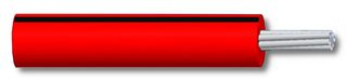 MULTICOMP PRO MP005338 线缆, PVC(聚氯乙烯), 红色, 黑色, 23 AWG, 7 x 0.2mm, 328 ft