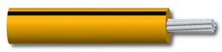 MULTICOMP PRO MP005342 线缆, PVC(聚氯乙烯), 橘色, 黑色, 23 AWG, 7 x 0.2mm, 328 ft