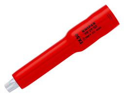 KNIPEX 98 29 50 套筒, 12点, TX50, 0.375英寸, 钢