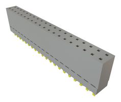 SAMTEC ESW-120-12-G-D PCB插座, 高架, 板至板, 2.54 mm, 2 排, 40 触点, 通孔安装