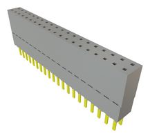 SAMTEC ESW-120-23-G-D PCB插座, 高架, 板至板, 2.54 mm, 2 排, 40 触点, 通孔安装