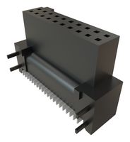 SAMTEC SFM-110-02-L-DH-TR PCB插座, 板至板, 线至板, 1.27 mm, 2 排, 20 触点, 表面安装直角