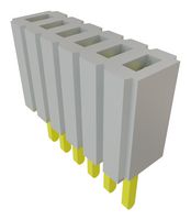SAMTEC SLM-106-01-G-S PCB Receptacle, Board-to-Board, 1.27 mm, 1 Rows, 6 Contacts, Through Hole Mount