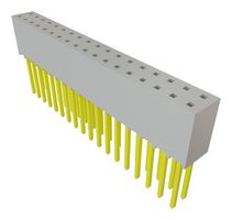 SAMTEC SSQ-118-03-G-D PCB插座, 板至板, 2.54 mm, 2 排, 36 触点, 通孔安装