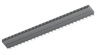 SAMTEC SSW-105-01-T-S PCB Receptacle, Board-to-Board, 2.54 mm, 1 Rows, 5 Contacts, Through Hole Mount, SSW
