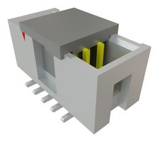 SAMTEC HTST-105-01-L-DV-A-P-TR 引脚针座, 线至板, 2.54 mm, 2 排, 10 触点, 表面安装直型, HTST