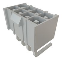 SAMTEC IPBT-104-H1-T-D-RA-K 引脚针座, 板至板, 线至板, 4.19 mm, 2 排, 8 触点, 通孔直角, IPBT