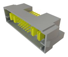 SAMTEC MPTC-02-24-02-01-01-L-RA-LC 引脚针座, 板至板, 电源, 信号, 2 mm, 4 排, 28 触点, 通孔直角, MPTC-RA