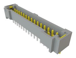 SAMTEC T2M-115-01-L-D-TH-WT 引脚针座, 板至板, 线至板, 2 mm, 2 排, 30 触点, 通孔直型, T2M