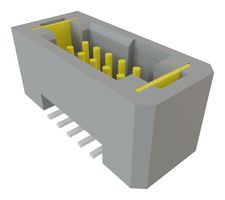 SAMTEC TFM-105-02-L-D-WT 引脚针座, 板至板, 线至板, 1.27 mm, 2 排, 10 触点, 表面安装 , Tiger Eye TFM