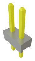 SAMTEC TMM-102-03-G-S 引脚针座, 板至板, 2 mm, 1 排, 2 触点, 通孔安装, TMM