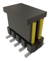 SAMTEC TSM-105-01-S-DV-P-TR 引脚针座, 板至板, 2.54 mm, 2 排, 10 触点, 表面安装　, TSM Series