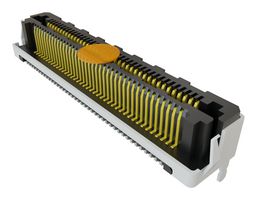 SAMTEC LSHM-140-02.5-L-DV-A-S-K-TR Mezzanine连接器, 高速, 公母同体, 0.5 mm, 2 排, 80 触点, 表面安装, 磷青铜