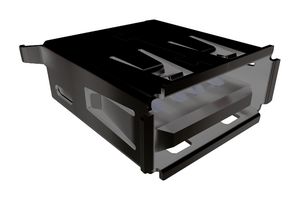 SAMTEC USB-AM-S-F-B-TH 连接器, USB, USB A, USB 2.0, 插头, 4 路, 通孔安装, 直角型