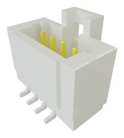SAMTEC T1M-04-F-SV-L 引脚针座, 线至板, 1 mm, 1 排, 4 触点, 表面安装直型, T1M