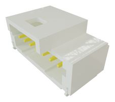 SAMTEC T1M-07-F-SH-L 引脚针座, 线至板, 1 mm, 1 排, 7 触点, 表面安装直角, T1M