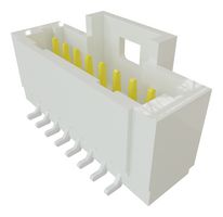 SAMTEC T1M-08-F-SV-L 引脚针座, 线至板, 1 mm, 1 排, 8 触点, 表面安装直型, T1M