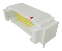 SAMTEC T1M-10-GF-DH 引脚针座, 线至板, 1 mm, 2 排, 20 触点, 表面安装直角, T1M