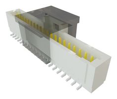 SAMTEC T1M-20-F-SV-L-P 引脚针座, 线至板, 1 mm, 1 排, 20 触点, 表面安装直型, T1M
