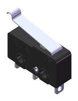MULTICOMP PRO MP005572 微动开关, 微型, 仿辊杆, SPDT, 焊片, 5 A