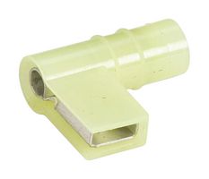 ABB 7TAI029690R0014 Terminal, Sta-Kon RC 250 Series, Female Quick Disconnect, 6.35mm x 0.81mm, 12-10AWG, Yellow
