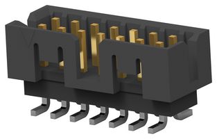 TE CONNECTIVITY 2-2842244-0 引脚针座, 板至板, 2 mm, 2 排, 20 触点, 表面安装直型, AMPMODU