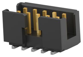 TE CONNECTIVITY 1-2373378-0 Pin Header, Board-to-Board, 2 mm, 2 Rows, 10 Contacts, Surface Mount Straight, AMPMODU