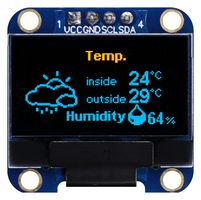 MIDAS DISPLAYS MDOB128064WV-YBI