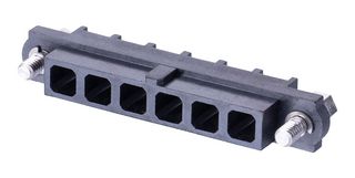 HARWIN M80-263F106-00-00 连接器外壳, Datamate Mix-Tek M80, 插座, 6 路, 4 mm, Harwin Datamate Mix-Tek系列插座电源和同轴触芯