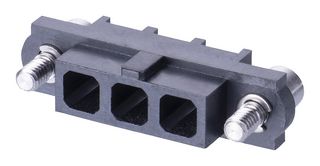 HARWIN M80-263F203-00-00 连接器外壳, Datamate Mix-Tek M80, 插座, 3 路, 4 mm, Harwin Datamate Mix-Tek系列插座电源和同轴触芯