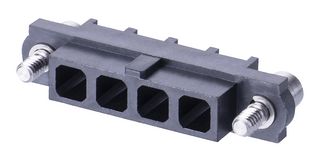 HARWIN M80-263F204-00-00 连接器外壳, Datamate Mix-Tek M80, 插座, 4 路, 4 mm, Harwin Datamate Mix-Tek系列插座电源和同轴触芯