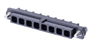 HARWIN M80-263F208-00-00 连接器外壳, Datamate Mix-Tek M80, 插座, 8 路, 4 mm, Harwin Datamate Mix-Tek系列插座电源和同轴触芯