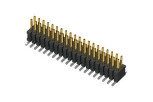 SAMTEC FTSH-113-01-F-D Pin Header, Board-to-Board, Wire-to-Board, 1.27 mm, 2 Rows, 26 Contacts, Through Hole, FTSH