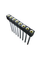 SAMTEC SS-120-G-2 PCB插座, 板至板, 2.54 mm, 1 排, 20 触点, 母插座触点, 通孔安装