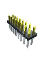 SAMTEC TLW-105-06-T-S 引脚针座, 板至板, 2.54 mm, 1 排, 5 触点, 通孔安装, TLW