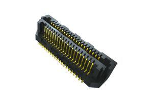 SAMTEC LSS-120-03-L-DV-A-K-TR Mezzanine Connector, Hermaphroditic, 0.635 mm, 2 Rows, 40 Contacts, Surface Mount