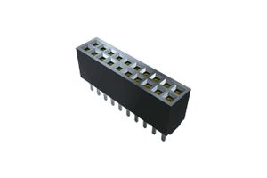 SAMTEC SFMC-116-03-L-D PCB Receptacle, Board-to-Board, Wire-to-Board, 1.27 mm, 2 Rows, 32 Contacts, Through Hole Mount