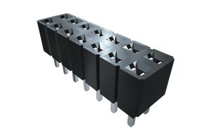 SAMTEC SLW-107-01-L-D PCB Receptacle, Board-to-Board, 2.54 mm, 2 Rows, 14 Contacts, Receptacle Female Contact