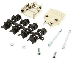 MH CONNECTORS MHDTPK9-K 连接器后壳, D Sub, MH - MHDTPK, DE, 180°, 金属化热塑性主体