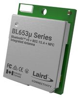 EZURIO 453-00059C Bluetooth Module, with Integrated Antenna, BLE 5.1, 2 Mbps, 1.7 V to 5.5 V Supply, -40 °C to 105 °C