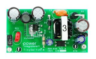 POWER INTEGRATIONS RDK-839 Reference Design Board, TNY288PG, Major Appliances -12W Power Supply