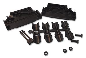MH CONNECTORS MHD45PPK37-K 连接器后壳, D Sub, MHD45PPK, DC, 45°, 塑料主体