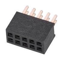 WURTH ELEKTRONIK 62201021821 PCB插座, 板至板, 1.27 mm, 2 排, 10 触点, 通孔安装
