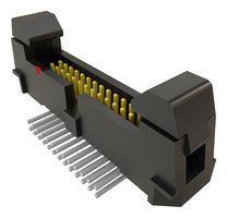 SAMTEC EHF-113-01-L-D-RA 引脚针座, 线至板, 1.27 mm, 2 排, 26 触点, 通孔直角, EHF