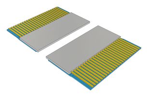 SAMTEC FJH-24-D-12.00-4 FFC/FPC线缆, 24 芯, 0.5 mm, 同相触芯, 12 ", 305 mm
