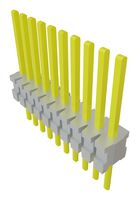 SAMTEC TMS-110-01-G-S 引脚针座, 板至板, 1.27 mm, 1 排, 10 触点, 通孔直型, TMS